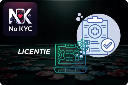 Licentie van een online casino zonder KYC